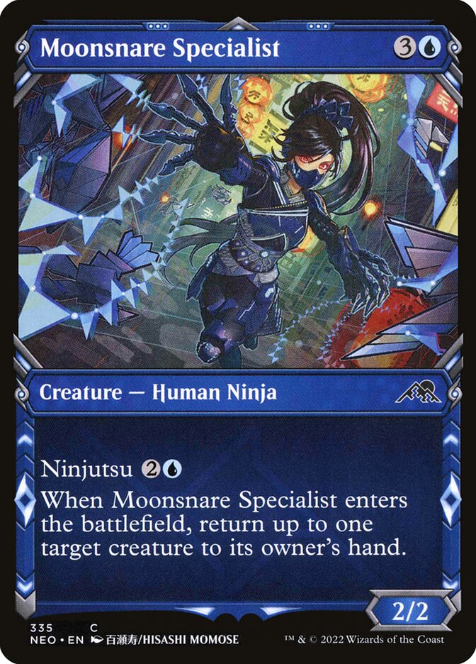 Moonsnare Specialist, Kamigawa: neon dynasty Card Art