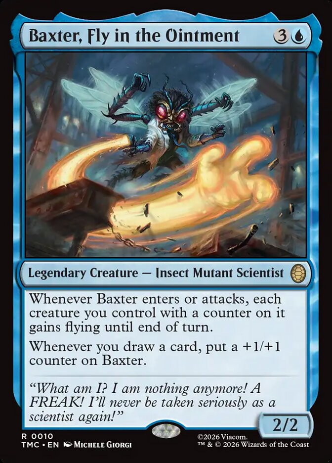 Baxter, Fly in the Ointment, Teenage Mutant Ninja Turtles Eternal Card Art