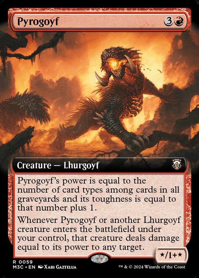 Pyrogoyf - Ripple Foil