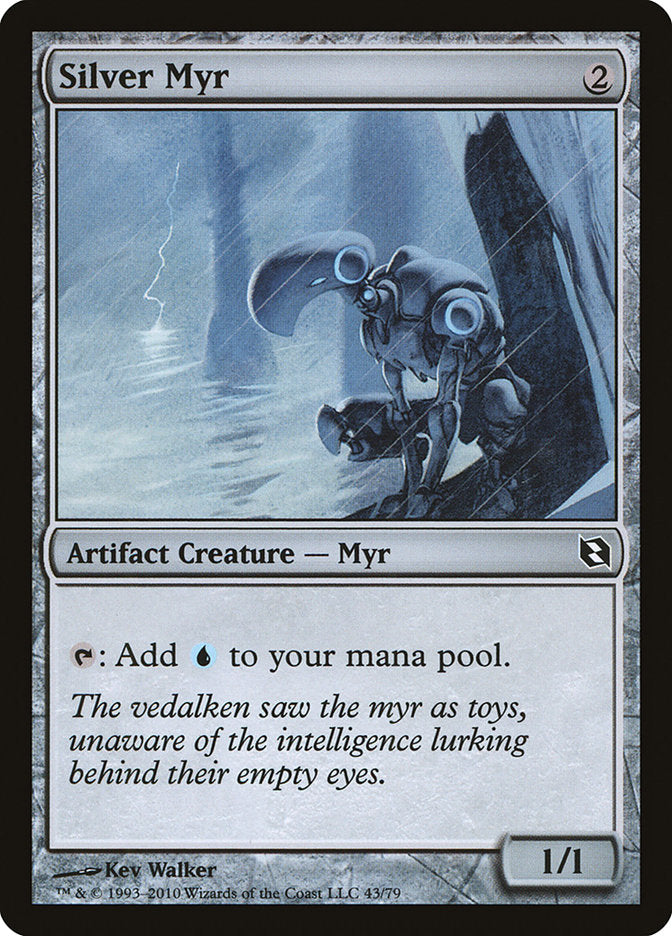 Silver Myr, Duel Decks: Elspeth Vs. Tezzeret Card Art