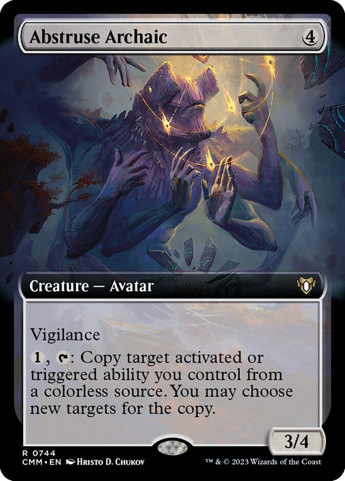 Abstruse Archaic, Commander Masters Card Art