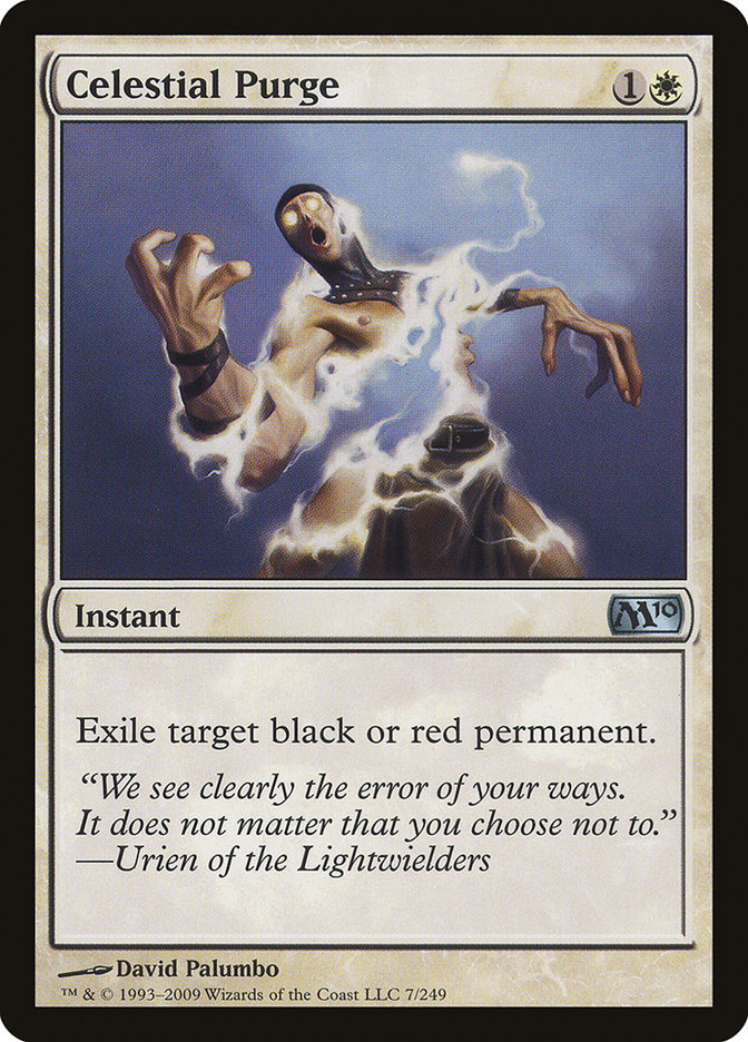 Celestial Purge, Magic 2010 Card Art