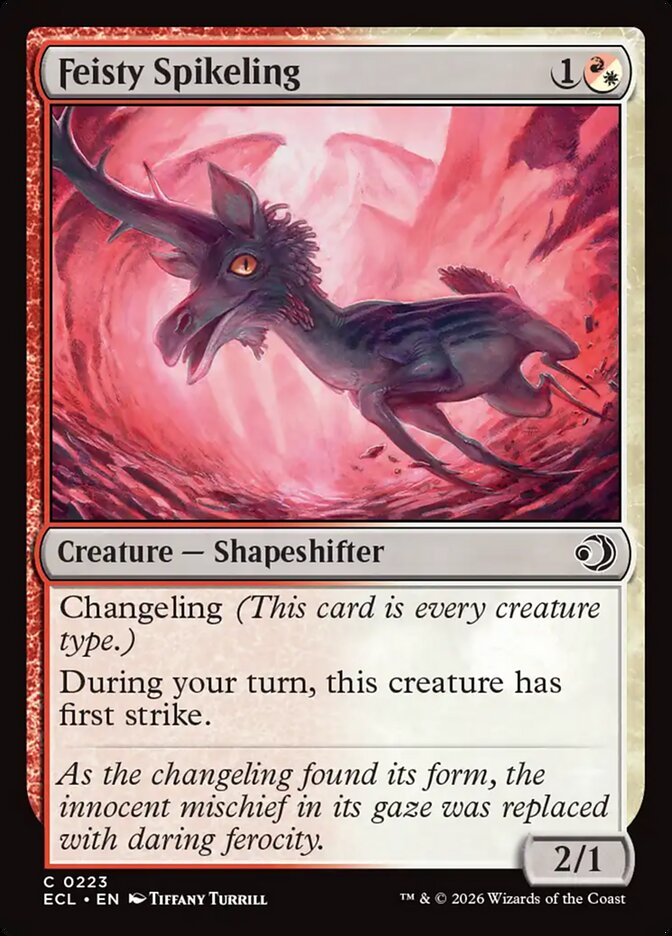 Feisty Spikeling, Lorwyn Eclipsed Card Art