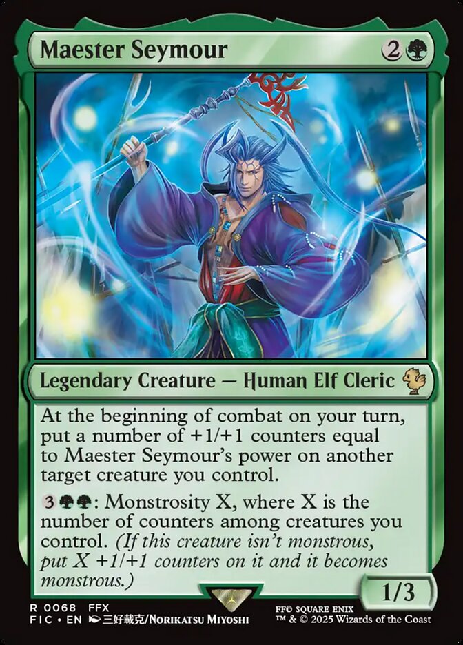 Maester Seymour, Final fantasy commander Card Art