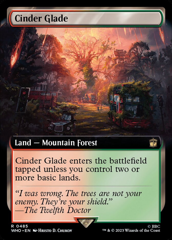 Cinder Glade, Doctor Who Card Art