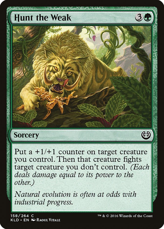 Hunt the Weak, Kaladesh Card Art