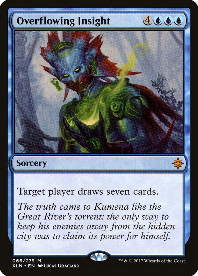 Overflowing Insight, Ixalan Card Art