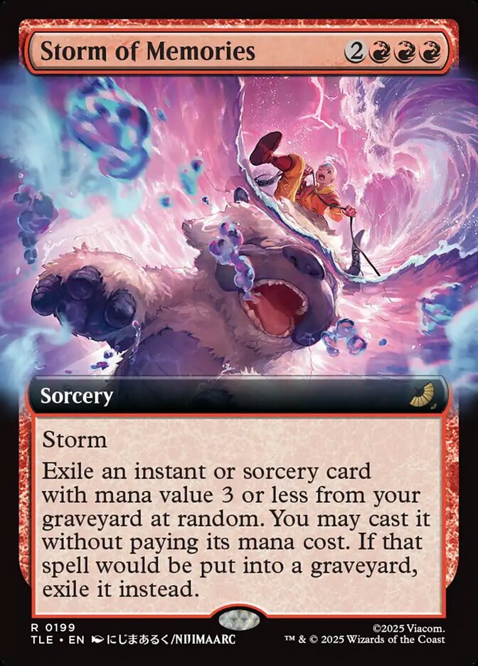 Storm of Memories, Avatar: The Last Airbender Eternal Card Art