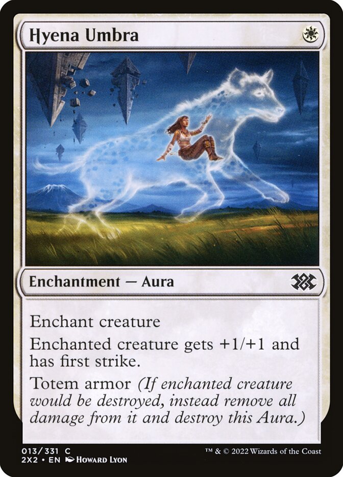 Hyena Umbra, Double Masters 2022 Card Art