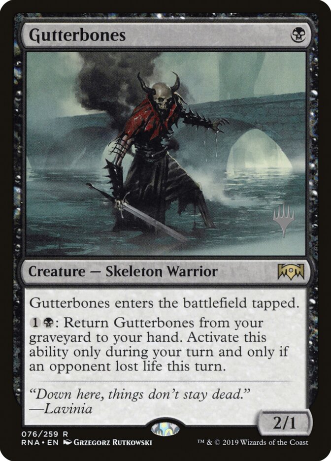 Gutterbones, Ravnica Allegiance Promos Card Art