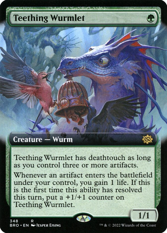 Teething Wurmlet - Foil