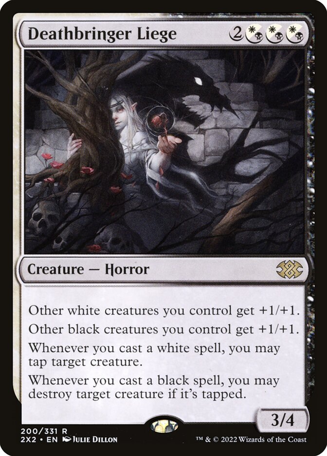 Deathbringer Liege, Double Masters 2022 Card Art