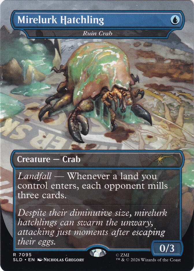 Ruin Crab, Secret Lair Drop Card Art