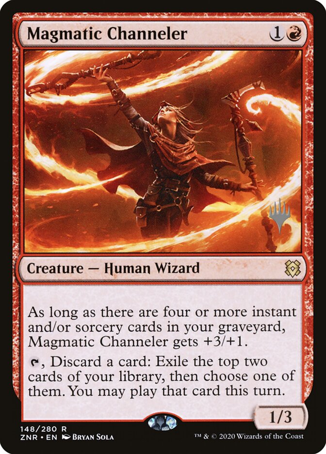 Magmatic Channeler, Zendikar Rising Promos Card Art