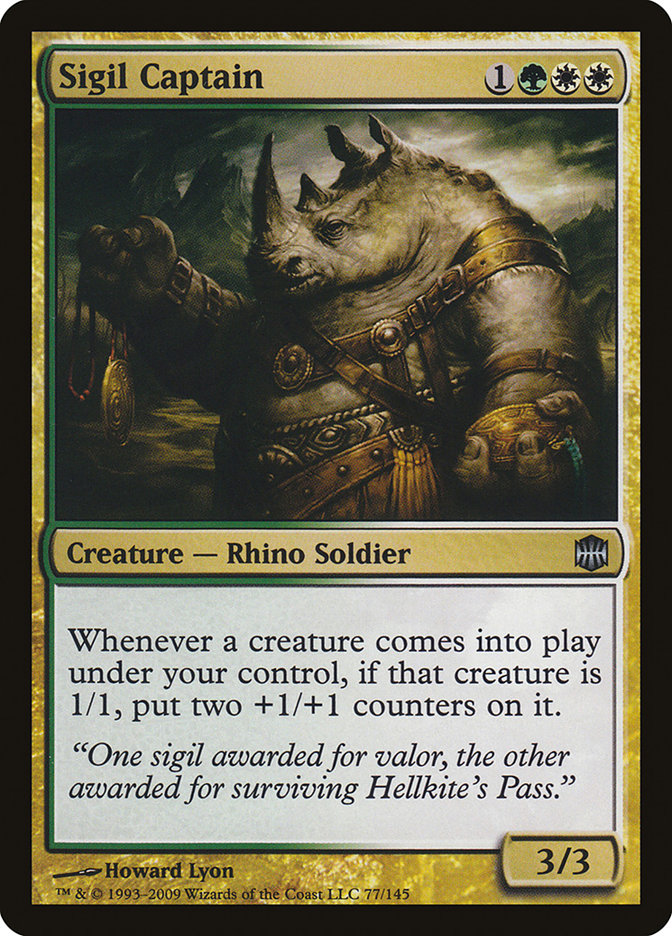 Sigil Captain, Alara Reborn Card Art