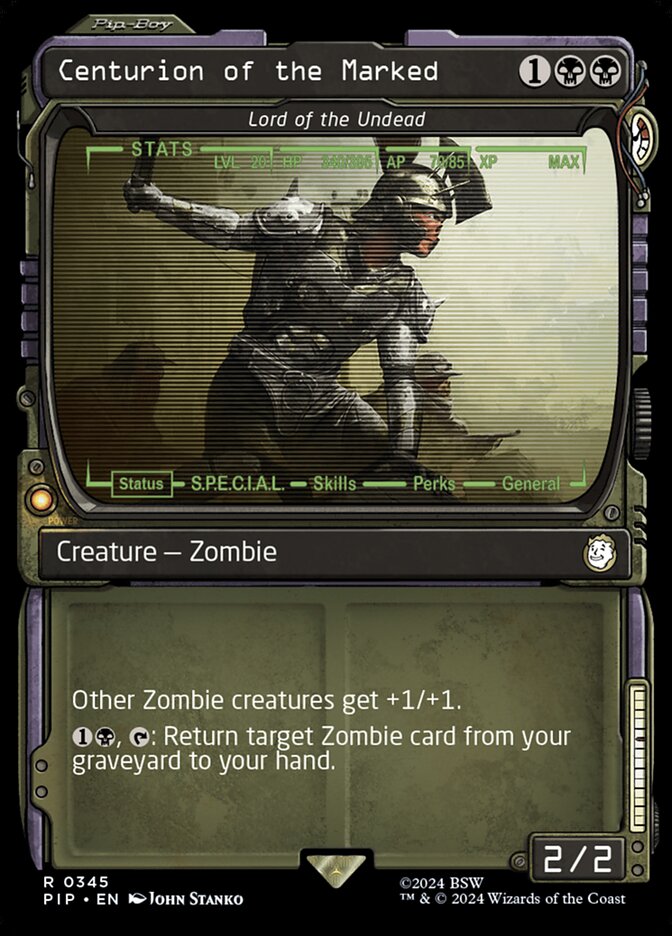 Lord of the Undead, Fallout Card Art