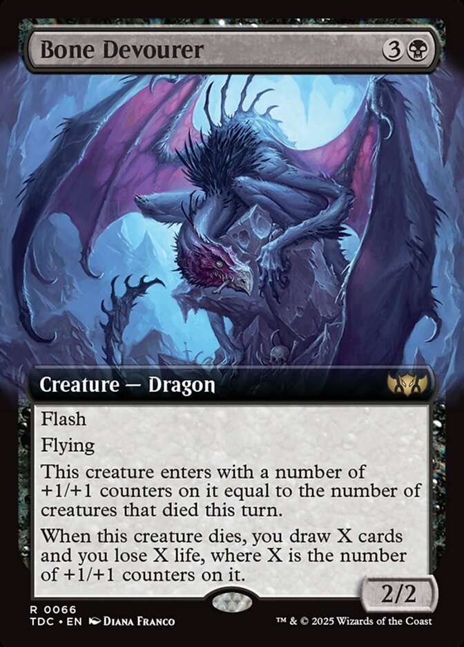 Bone Devourer, Tarkir: dragonstorm commander Card Art