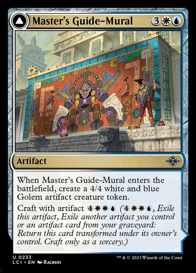 Master's Guide-Mural // Master's Manufactory, The lost caverns of ixalan Card Art