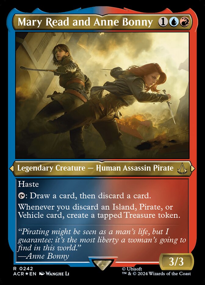 Mary Read and Anne Bonny, Assassin'S Creed Card Art
