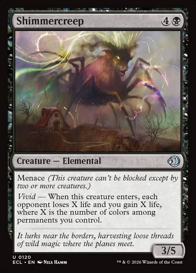 Shimmercreep, Lorwyn Eclipsed Card Art