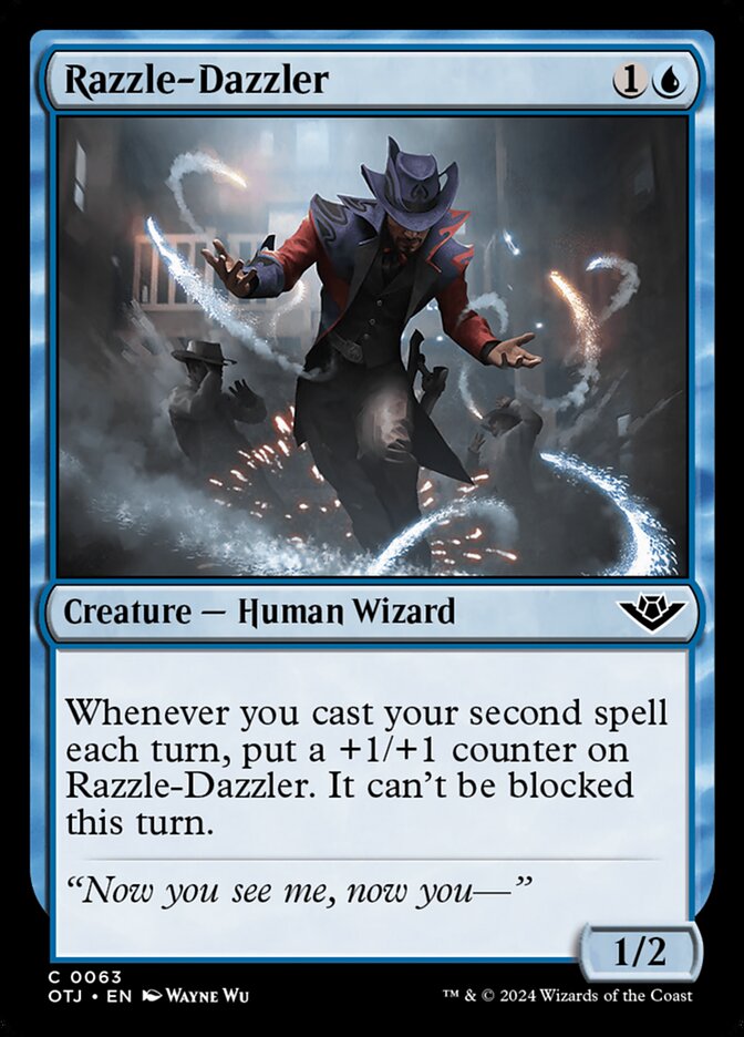Razzle-Dazzler, Outlaws of thunder junction Card Art