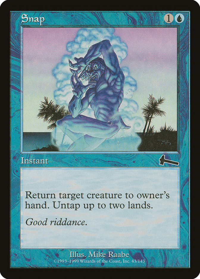 Snap, Urza's legacy Card Art
