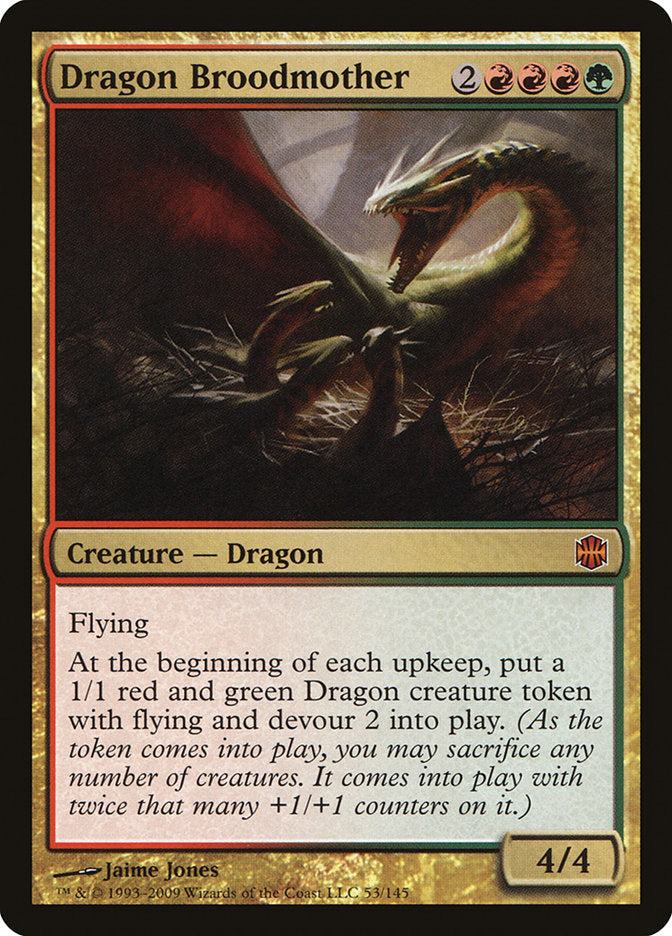 Dragon Broodmother, Alara Reborn Card Art
