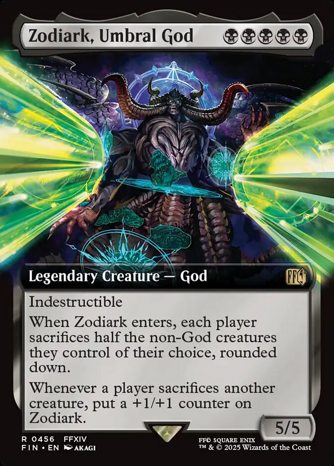 Zodiark, Umbral God, Final Fantasy Card Art