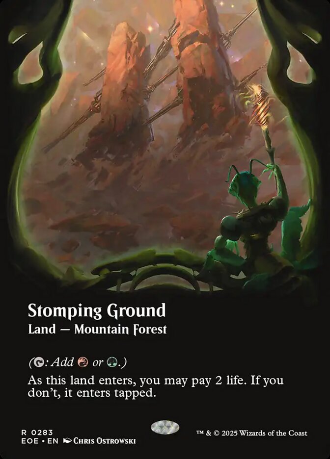 Stomping Ground, Edge Of Eternities Card Art
