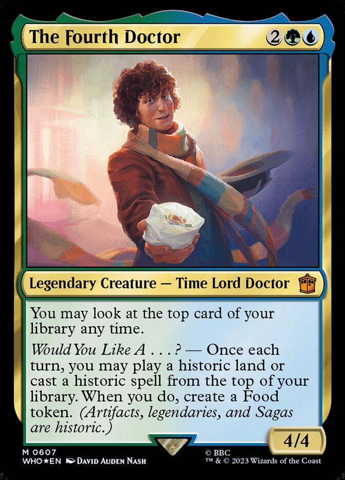 The Fourth Doctor, Doctor who Card Art