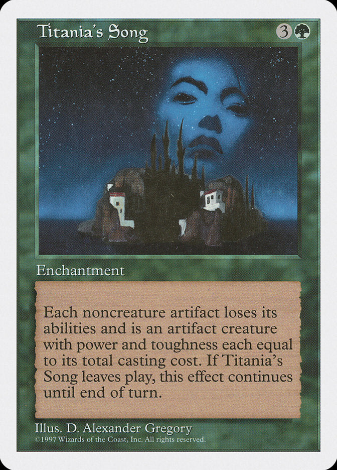 Titania's Song, Fifth edition Card Art