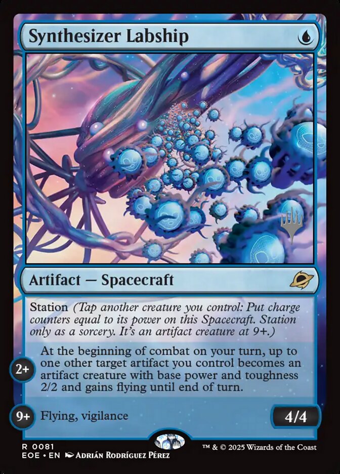 Synthesizer Labship, Edge Of Eternities Promos Card Art