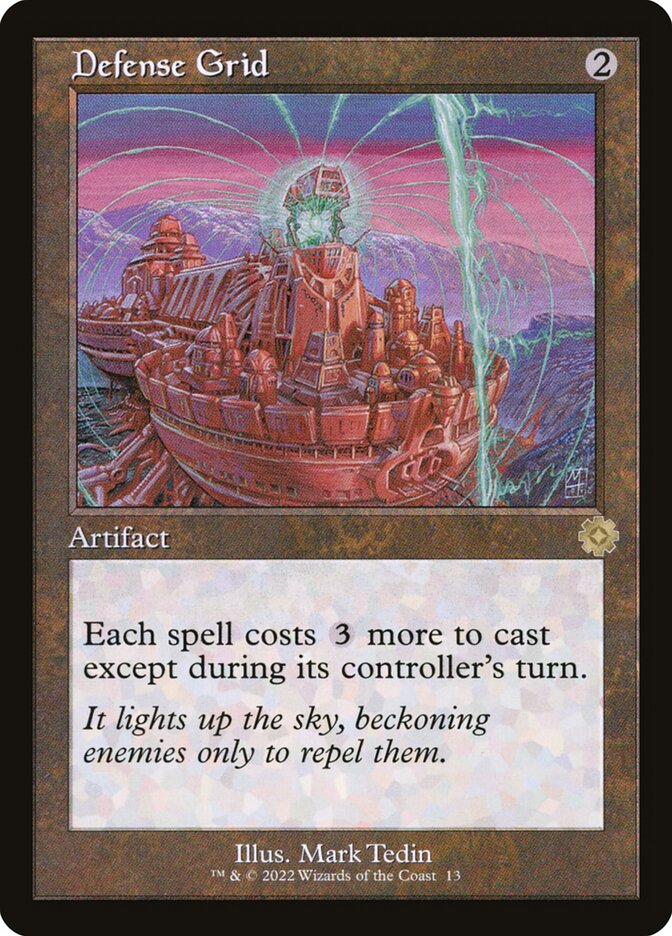 Defense Grid, The brothers' war retro artifacts Card Art