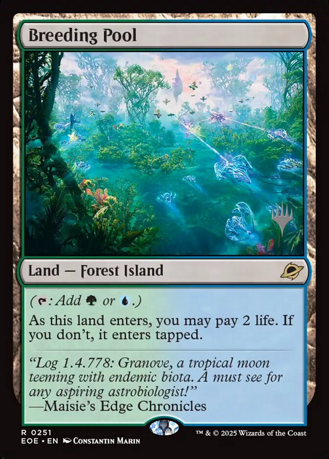 Breeding Pool, Edge Of Eternities Promos Card Art