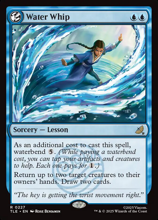 Water Whip, Avatar: The Last Airbender Eternal Card Art