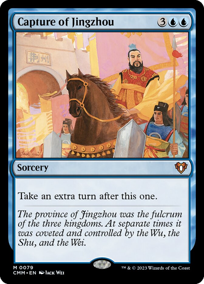 Capture of Jingzhou, Commander Masters Card Art