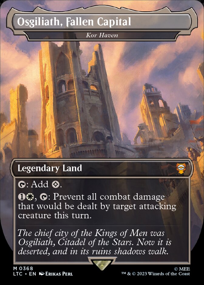 Kor Haven, Tales Of Middle-Earth Commander Card Art