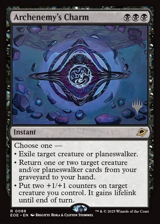 Archenemy's Charm, Edge Of Eternities Promos Card Art