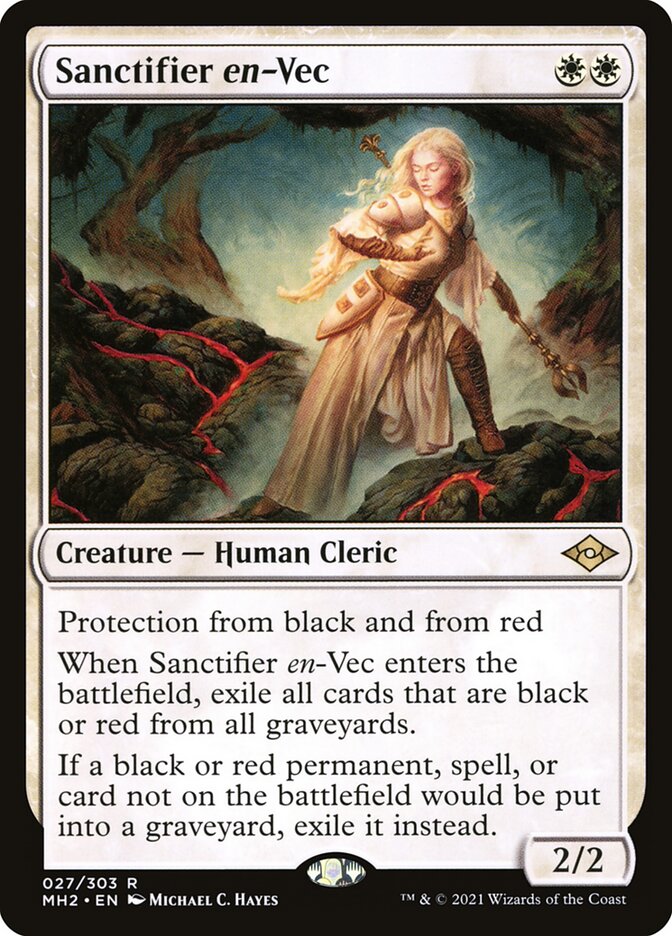 Sanctifier en-Vec, Modern horizons 2 Card Art