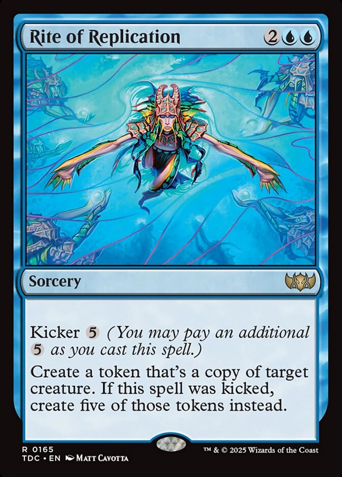 Rite of Replication, Tarkir: Dragonstorm Commander Card Art