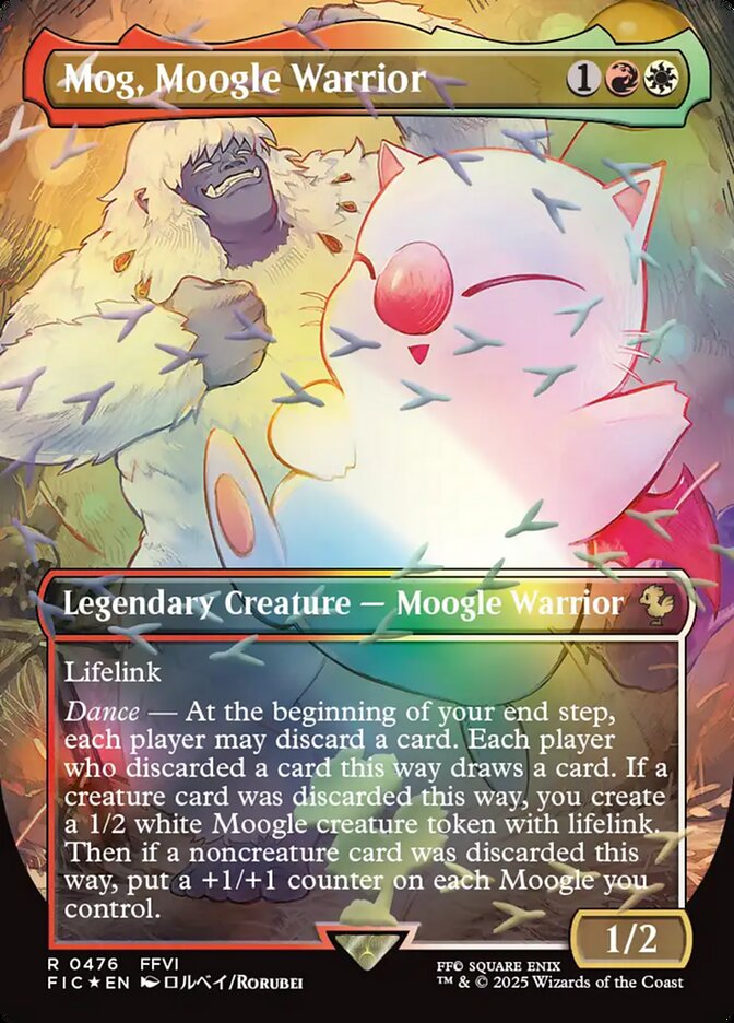 Mog, Moogle Warrior, Final Fantasy Commander Card Art