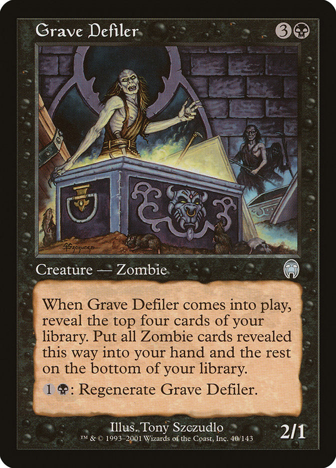 Grave Defiler, Apocalypse Card Art