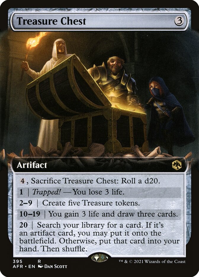 Treasure Chest, Adventures In The Forgotten Realms Card Art