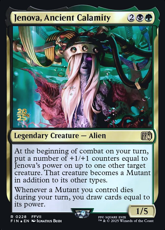 Jenova, Ancient Calamity, Final Fantasy Promos Card Art