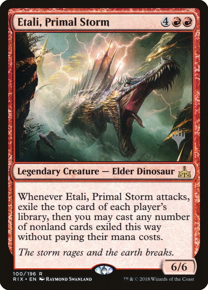Etali, Primal Storm, Rivals Of Ixalan Promos Card Art