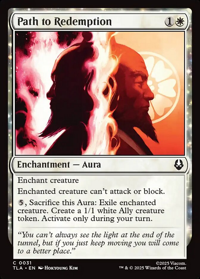 Path to Redemption, Avatar: The Last Airbender Card Art