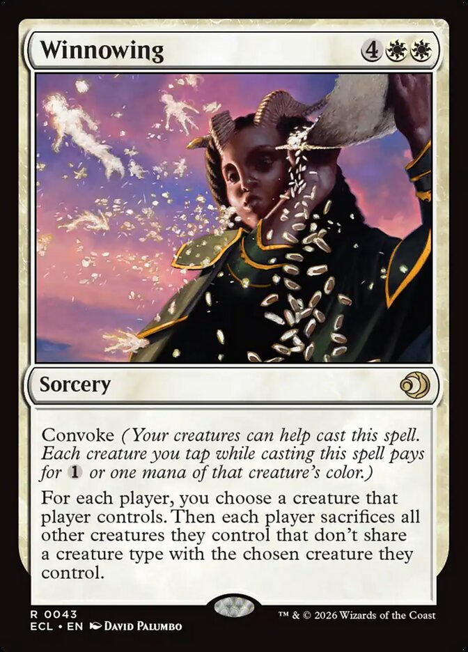 Winnowing, Lorwyn Eclipsed Card Art