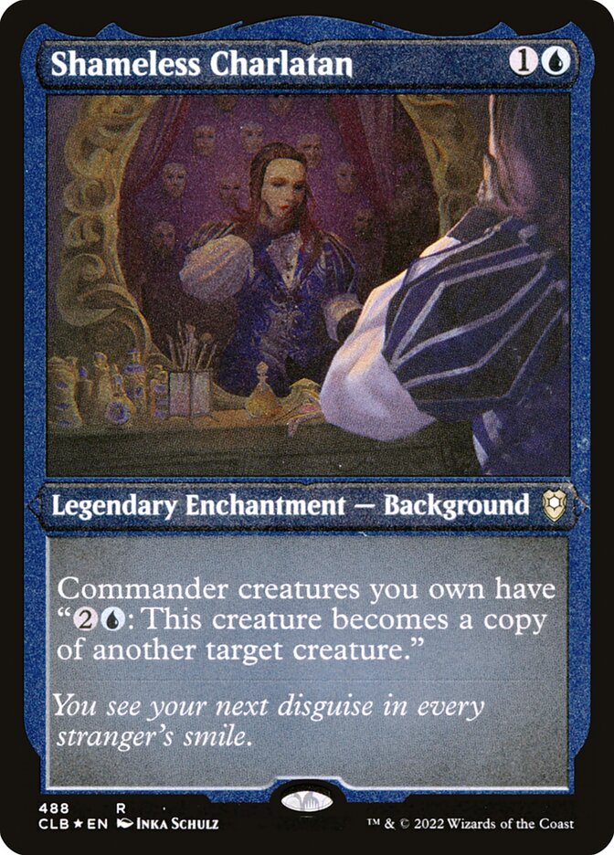 Shameless Charlatan - Etched Foil