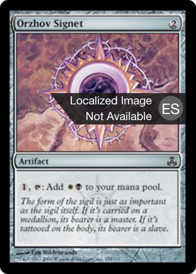 Orzhov Signet, Guildpact Card Art