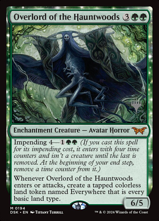 Overlord of the Hauntwoods, Duskmourn: house of horror promos Card Art